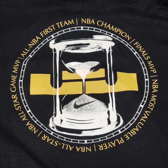 Lebron James Max90 Nike Long Sleeve Size XXL Black - Picture 7 of 13